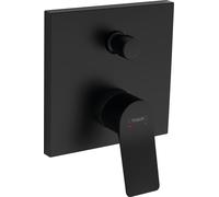 Hansgrohe Vivenis, Mitigeur monocommandÃ© encastrÃ© pour baignoire avec combinÃ© de sÃ©curitÃ© intÃ©grÃ©, 75416, Coloris: Noir Mat - 75416670