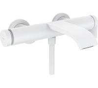 Hansgrohe Mitigeur de bain Vivenis 75420700 apparent – saillie 216 mm – blanc mat