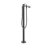 hansgrohe Vivenis, Mitigeur monocommandé pour bain au sol, 75445340, Couleur: Chrome noir brossé