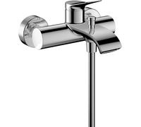 Hansgrohe Mitigeur monocommande bain Vivenis 75423000 apparent chromé saillie 197 mm bec 19,7 cm