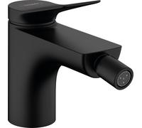 hansgrohe Vivenis mélangeur de bidet 75200670 avec tirette garniture de vidange , noir mat