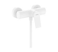 hansgrohe Vivenis Mitigeur monocommandé pour douche Original apparent, 75623700, Couleur: blanc mat