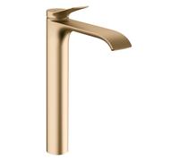 Mitigeur lavabo Hansgrohe Vivenis 75040140 avec bonde clic-clac, bronze brossé