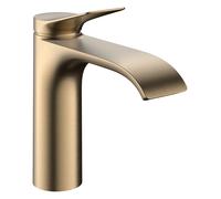 Mitigeur lavabo Hansgrohe Vivenis 75022140 sans bonde clic-clac, bronze brossé