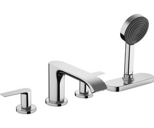 hansgrohe Vivenis Robinetteries de bord de baignoire 4 trous avec sBox, 75444000, Couleur: chrome