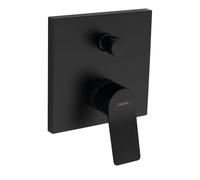 hansgrohe Vivenis, Mitigeur monocommandé encastré pour baignoire, 75415670, Couleur: noir mat