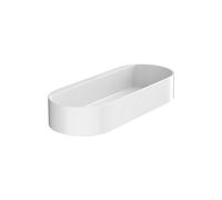 hansgrohe WallStoris 27913700 Panier de rangement moderne Blanc mat 10,2 cm