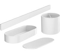 hansgrohe Ensemble de salle de bain WallStoris 27968700 en plastique, blanc mat