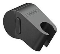Hansgrohe Support de douchette WallStoris 27917670 à poussoir Noir mat