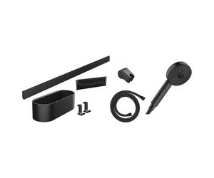 hansgrohe WallStoris Set de douche avec barre et tablette, 3 jets, 24291670,