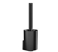 hansgrohe WallStoris WC - garniture de toilette 27927670 montage mural, Noir Mat