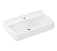 hansgrohe Xanuia Q lavabo 60215450 600x370mm, avec trou pour robinetterie, sans trop-plein, blanc