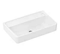 hansgrohe Xanuia Q lavabo 60216450 600x370mm, sans trou pour robinetterie/trop-plein, blanc