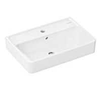 hansgrohe Xanuia Q lavabo 61120450 550x370mm, avec trou pour robinetterie/trop-plein, SmartClean, blanc