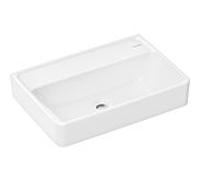 hansgrohe Xanuia Q lavabo 61123450 550x370mm, sans trou pour robinetterie/trop-plein, SmartClean, blanc