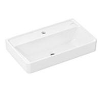 hansgrohe Xanuia Q lavabo 61130450 650x390mm, avec trou pour robinetterie/trop-plein, SmartClean, blanc
