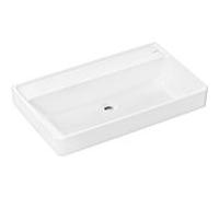 hansgrohe Xanuia Q lavabo 61139450 800x480mm, sans trou pour robinetterie/trop-plein, SmartClean, blanc