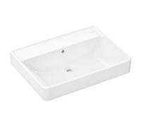 hansgrohe Xanuia Q lavabo 60245450 650x480mm, sans trou pour robinetterie, avec trop-plein, blanc