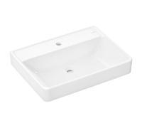hansgrohe Xanuia Q lavabo 60246450 650x480mm, avec trou pour robinetterie, sans trop-plein, blanc