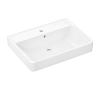 Hansgrohe Lavabo Xanuia Q rectangulaire 65x48 cm, 1 trou, avec trop-plein, Blanc 60134450