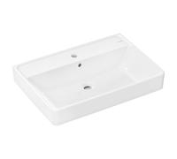 hansgrohe Xanuia Q lavabo 60221450 700x480mm, avec trou pour robinetterie/trop-plein, blanc