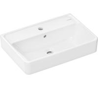 Hansgrohe Lavabo meuble Xanuia Q 1 trou avec trop-plein compact 550x370x105mm Blanc