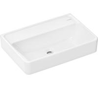 Hansgrohe Xanuia Q lavabo compact, sans trou pour robinet, sans trop-plein, 550x370mm, SmartClean, blanc, 61123450