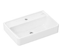 Hansgrohe Xanuia Q Lavabo/Lave-mains - 55x37cm - 1 trou de robinet - sans trop-plein - blanc brillant 60211450