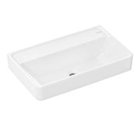 Hansgrohe Xanuia Q Lavabo/Lave-mains - 65x39cm - sans trous de robinet - sans trop-plein - blanc brillant 61131450