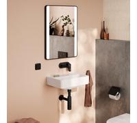 Hansgrohe Lave-mains Xanuia Q – 450×340 mm, sans trou de robinetterie, sans trop-plein, blanc