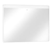 Hansgrohe Xarita Lite Q Miroir - 100x70cm - éclairage led - Horizontal - interrupteur mural - Blanc mat 54972700