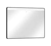 Hansgrohe Xarita Lite Q Miroir - 100x70cm - éclairage led - Horizontal - interrupteur mural - Noir mat 54959670