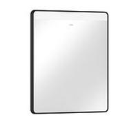 hansgrohe Xarita Lite Q miroir, éclairage LED horizontal, 600x30x700mm, interrupteur mural, 54957670, Couleur: noir mat