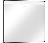 Hansgrohe Xarita Lite Q miroir 80x70 cm rectangulaire avec éclairage avec tapis chauffant noir 54971670