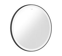 Hansgrohe Xarita Lite S Miroir - 70cm - rond - éclairage led - interrupteur mural - noir mat 54966670