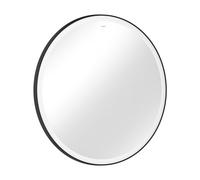 hansgrohe Xarita Lite S miroir, éclairage LED rond, 900x30x900mm, interrupteur mural, 54967670, Couleur: noir mat