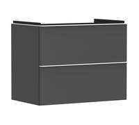 Hansgrohe Xelu Q armoire 78x49.5x60.5 cm sous-lavabo suspendu blanc-gris 54028700