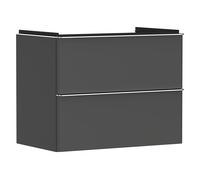 Hansgrohe Xelu Q armoire 78x49.5x60.5 cm sous-lavabo suspendu gris-chrome 54028000