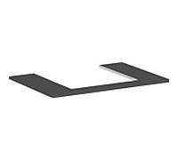 hansgrohe Xelu Q console 54094910 780 x 550 mm, découpe 500 x 480 mm, gris diamant mat