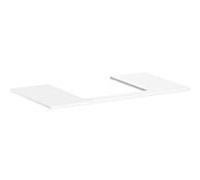 Hansgrohe Console Xelu Q 54095050 980 x 550 mm pour vasque à poser 500 x 480 mm blanc brillant