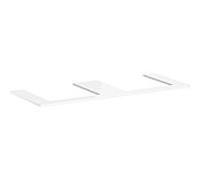 hansgrohe Xelu Q console 54099050 1360 x 550 mm, 2 découpes 500 x 480 mm, blanc brillant