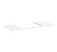 hansgrohe Xelu Q console 54111050 1180 x 550 mm, découpe 600 x 480 mm, blanc brillant
