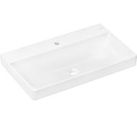 Lavabo Hansgrohe Xelu Q 60318450 800x480mm, avec trou pour robinetterie, sans trop-plein, blanc