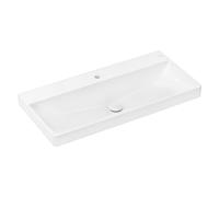 Hansgrohe Xelu Q lavabo 100x48 cm rectangulaire classique-de meuble blanc brillant 61036450