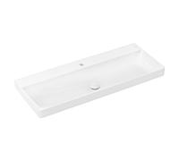 Hansgrohe Xelu Q lavabo 120x48 cm rectangulaire classique-de meuble blanc brillant 61108450