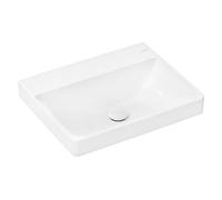 Hansgrohe Lavabo Xelu Q suspendu sans trop-plein 600×480 mm Blanc – sans robinetterie