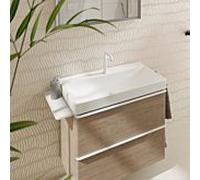 hansgrohe Xelu Q Lavabo 61020450 800x480 mm, avec trou pour robinet, sans trop-plein, SmartClean, blanc