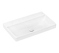 hansgrohe Xelu Q lavabo 61021450 800x480mm, sans trou pour robinetterie/trop-plein, SmartClean, blanc