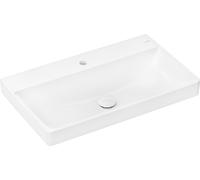 hansgrohe Xelu Q lavabo à poser, sans trop-plein, 800x480mm, SmartClean, poli, avec garniture découlement, 61022450, Exécution: 1 trou de robinet