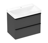 hansgrohe Xelu Q lavabo, suspendu, sans trop-plein, 800x480mm, blanc, 61020450, Couleur: Blanc/avec trou pour robinet